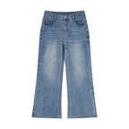 Women’s Vintage Wash Wide Leg Jeans