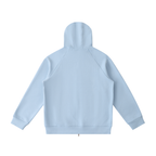 Heavyweight Raglan Sleeve Zip Hoodie