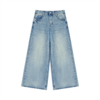 Women’s Vintage Wash Wide Leg Jeans