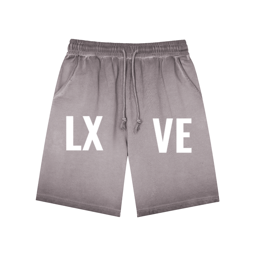 LXVE Reverse Dyed Sweat Shorts