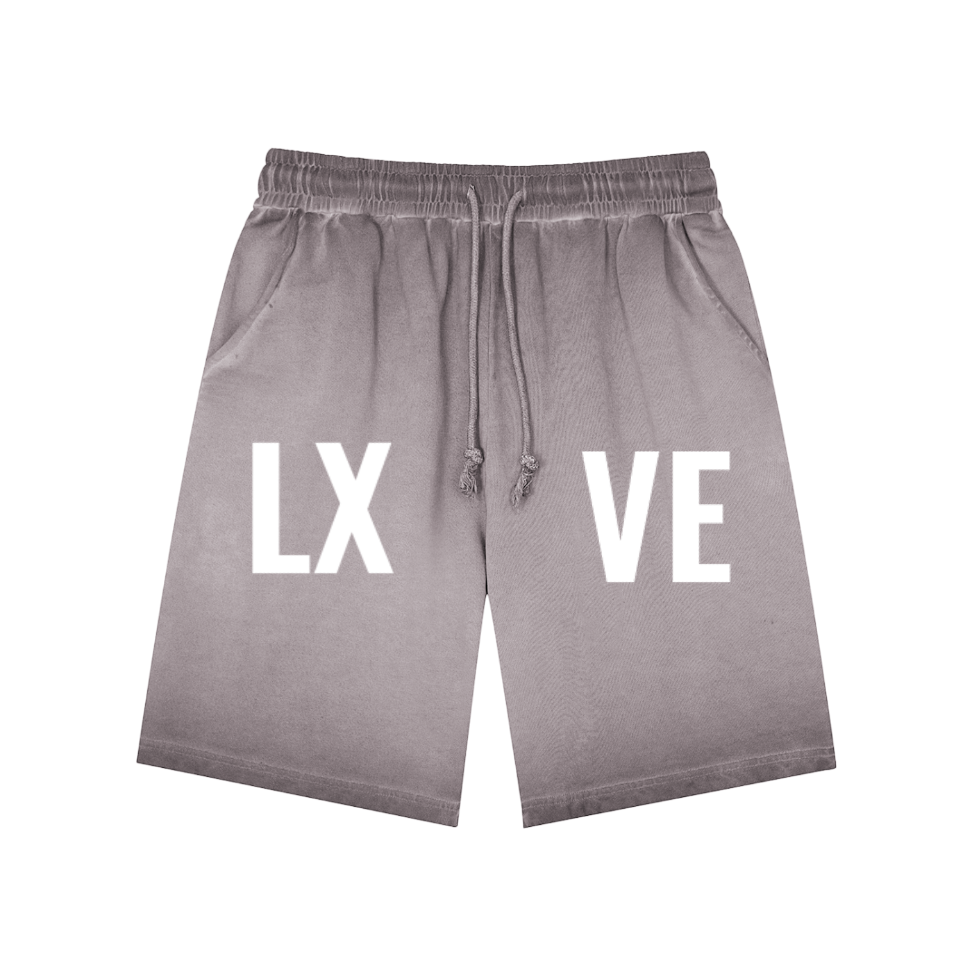 LXVE Reverse Dyed Sweat Shorts