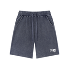 Tough Lxve Club Unisex Mineral Wash Waffle Knit Shorts