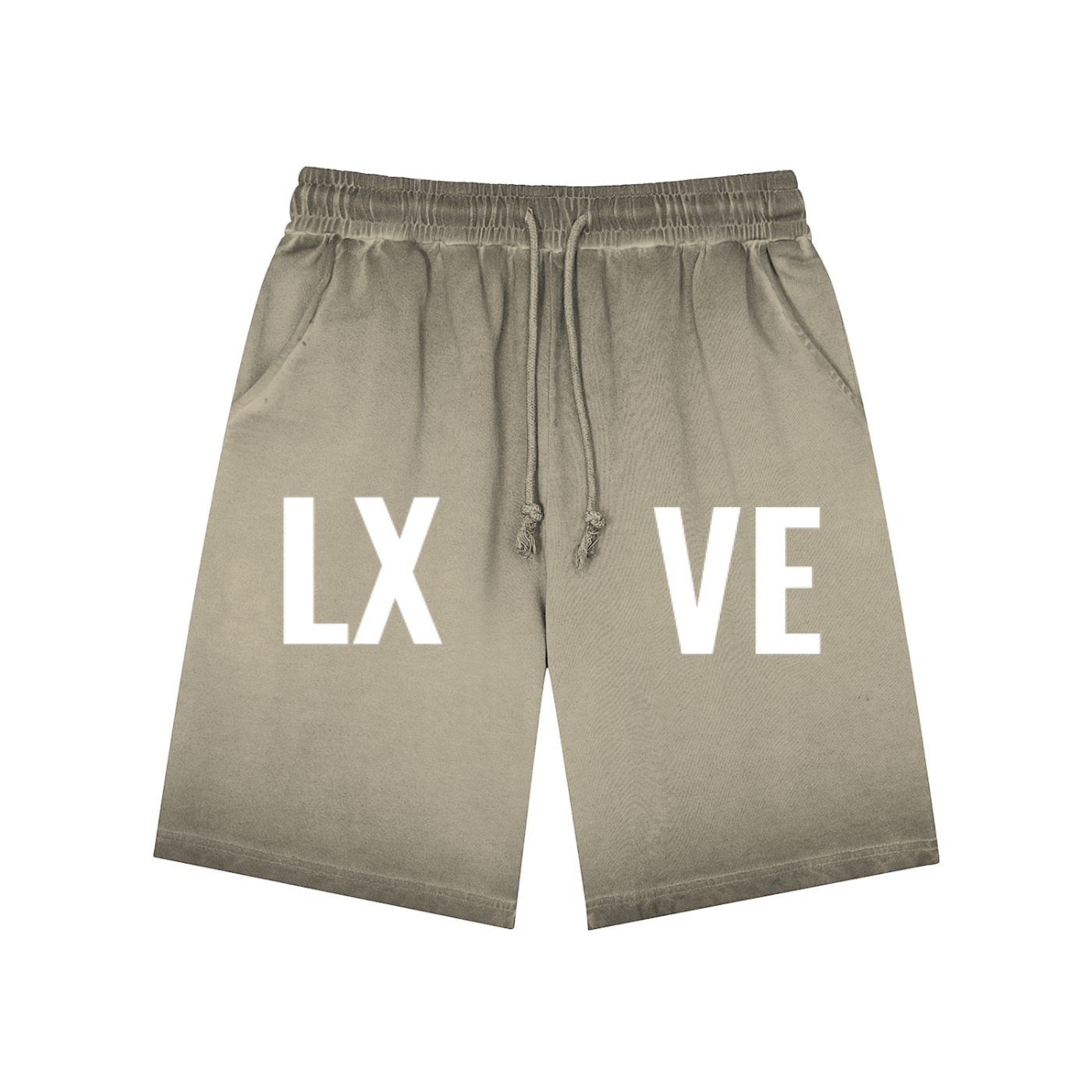 LXVE Reverse Dyed Sweat Shorts