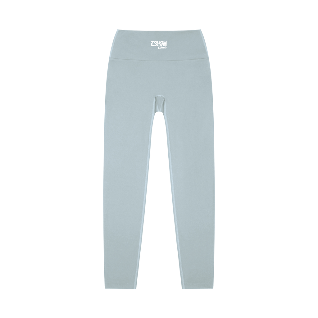 Women's Tough Lxve Club Haze Blue High-Waisted Yoga Leggings
