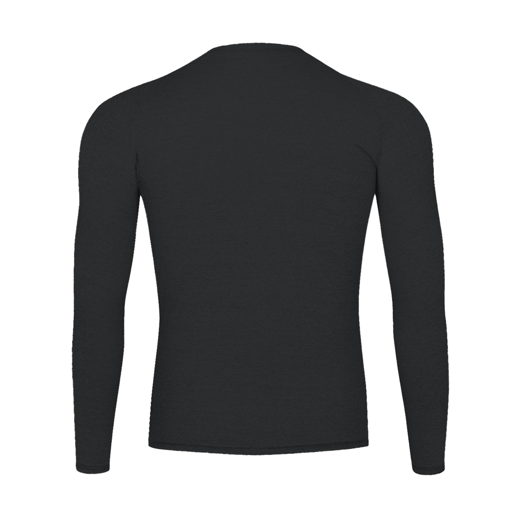 Men's Tough Lxve Club Performance Black Long Sleeve T-Shirt