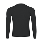 Men's Tough Lxve Club Performance Black Long Sleeve T-Shirt