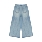 Women’s Vintage Wash Wide Leg Jeans
