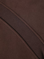 Women's "Coffee" Cropped Half-Zip Hoodie