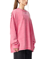 Snow Washed Frayed Edge T-Shirt