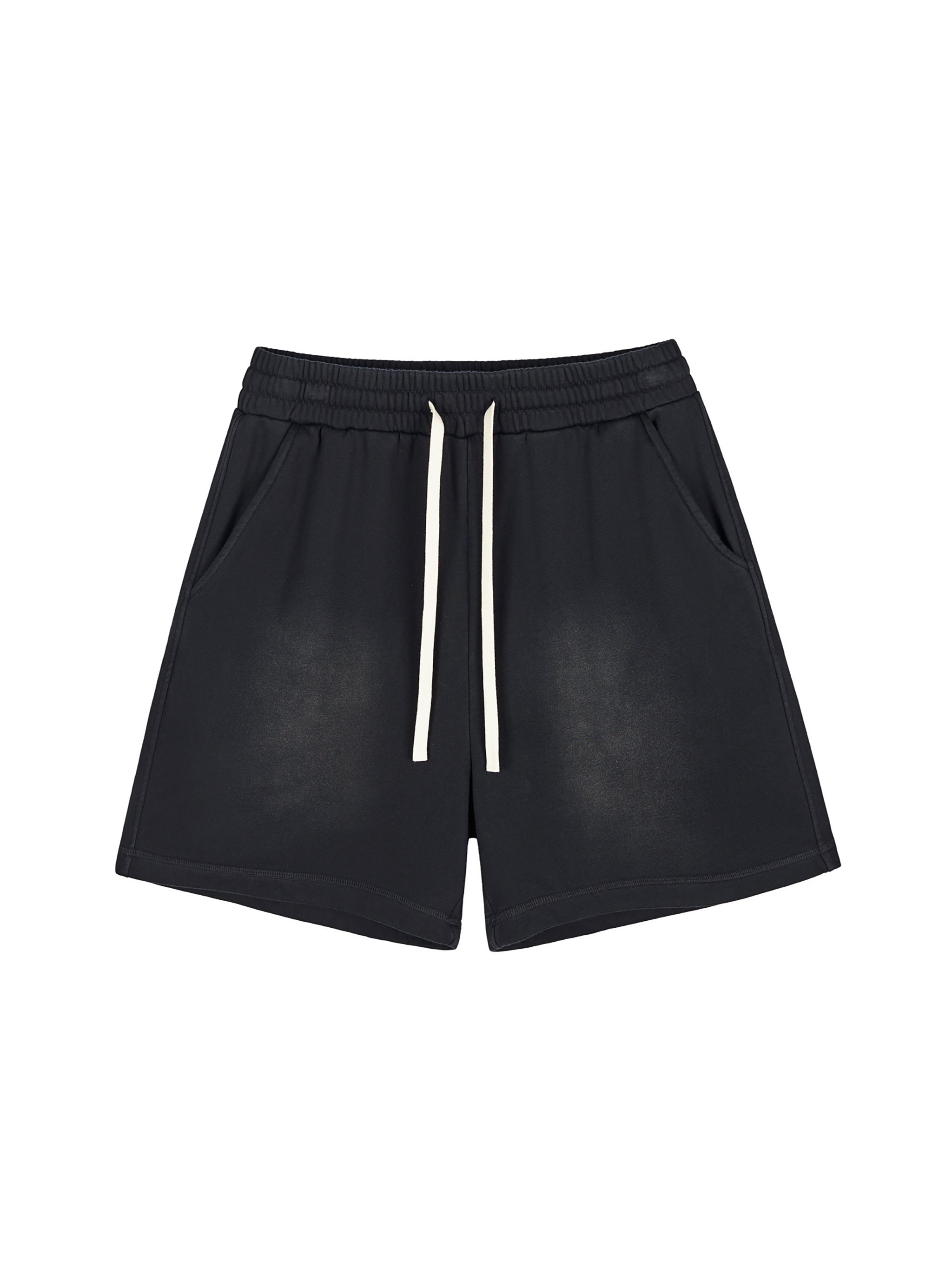 Hype Studio Tough Lxve Club - Sun Fade Raw Edge Cotton Shorts