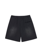 Hype Studio Tough Lxve Club - Sun Fade Raw Edge Cotton Shorts
