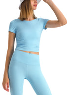 Ruched Bodycon Crop Top