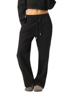 Essential Drawstring Straight-Leg Sweatpants