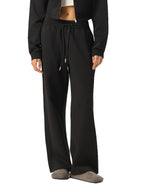Essential Drawstring Straight-Leg Sweatpants