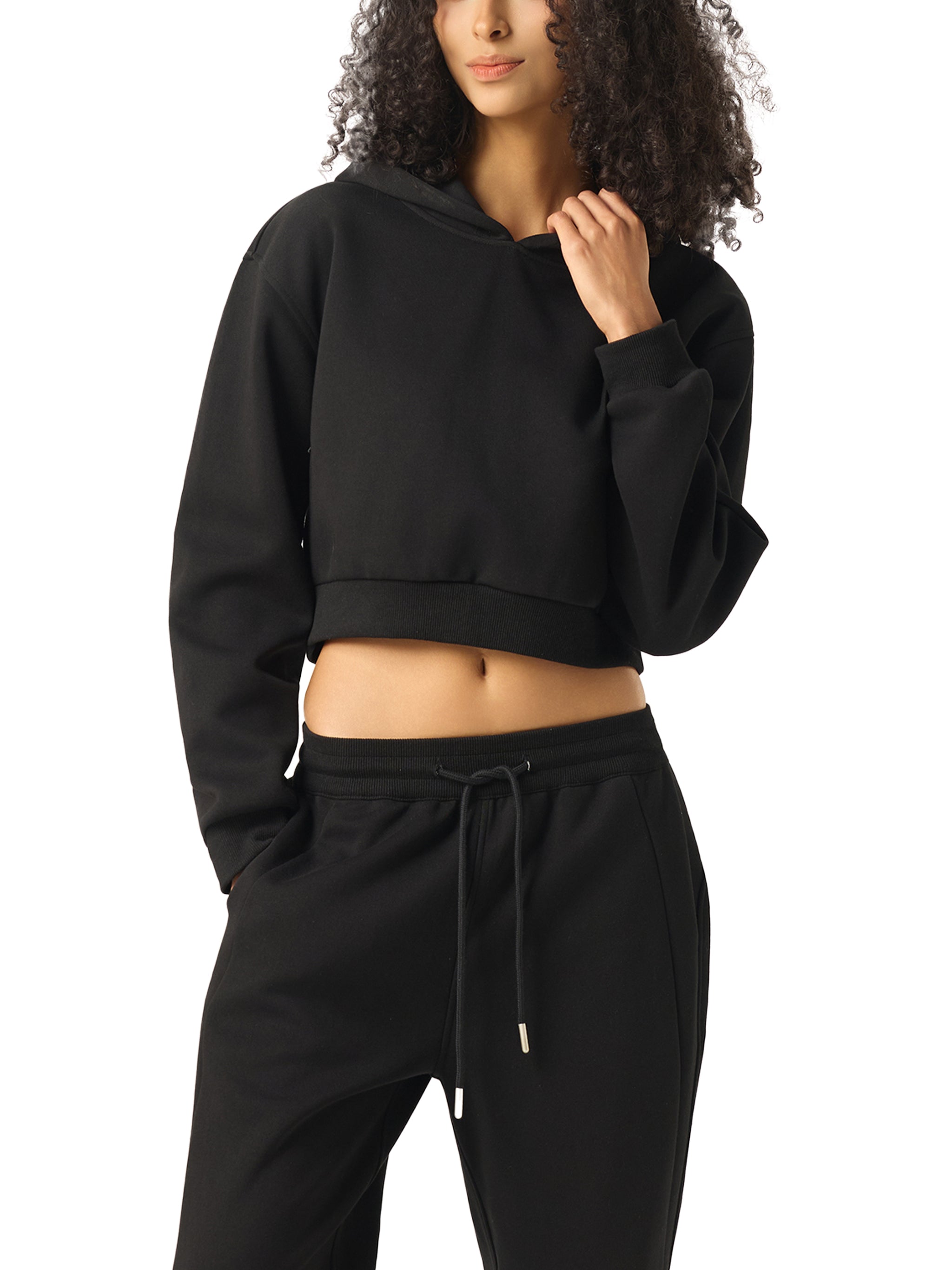 Tough Lxve Essential Cropped Hoodie