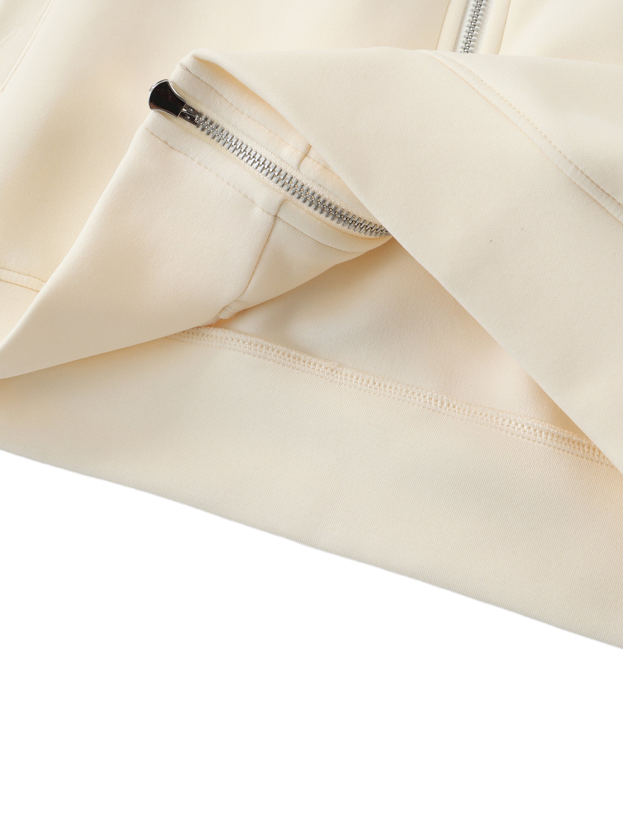 Heavyweight Raglan Sleeve Zip Hoodie