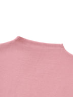 Women's Essential Slim Fit Mock Neck T-Shirt