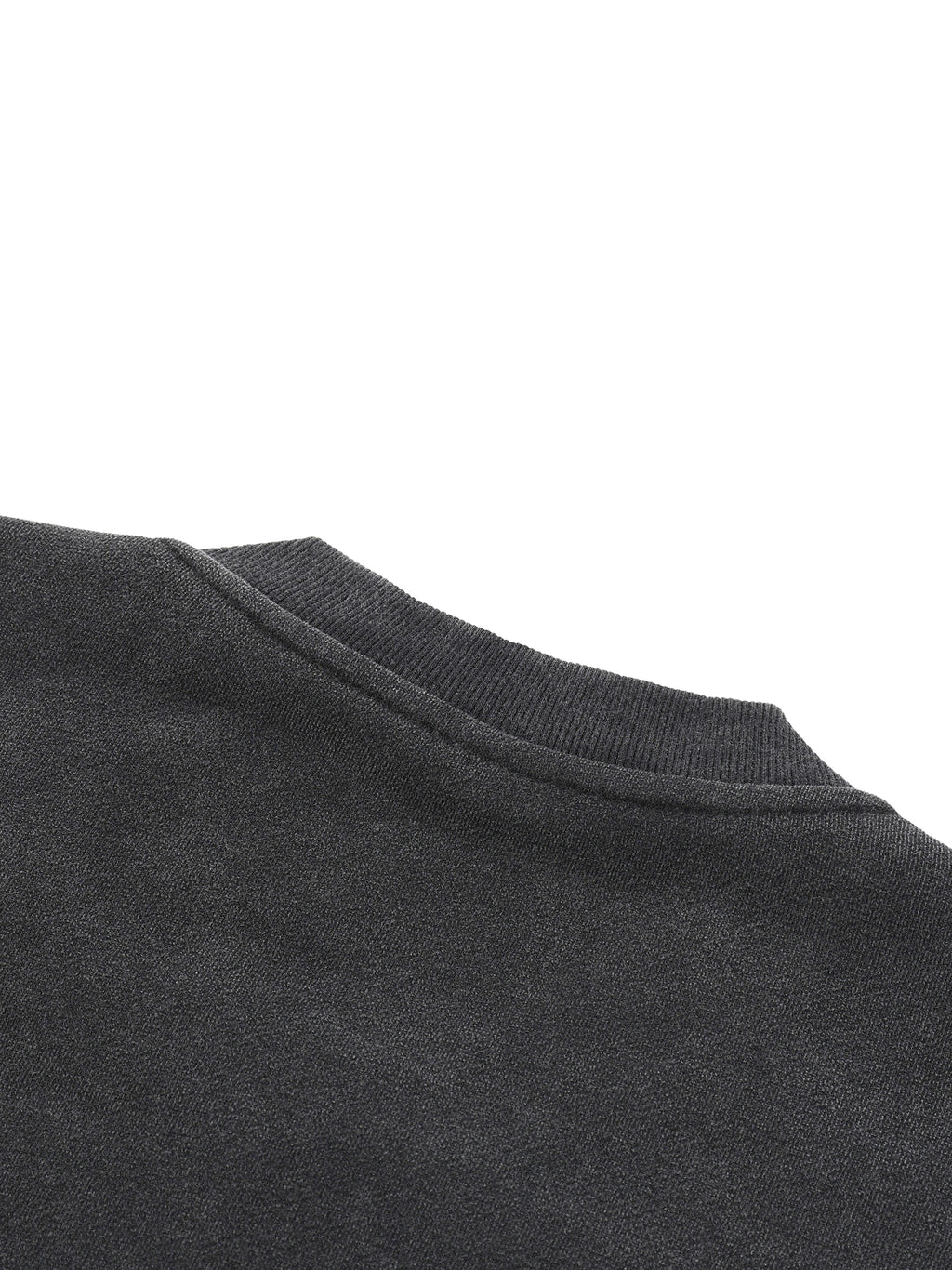 Vintage Washed Fleece Baseball Jacket