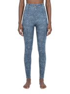 Women's Faux Denim Zip-Fly Leggings