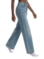 Women's Vintage Wash Flared Leg Jeans