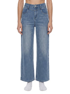 Women’s Vintage Wash Wide Leg Jeans