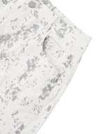 UNISEX Women's Splatter Barrel Leg Jeans