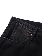 Men's Vintage Wash Wide Leg Jeans