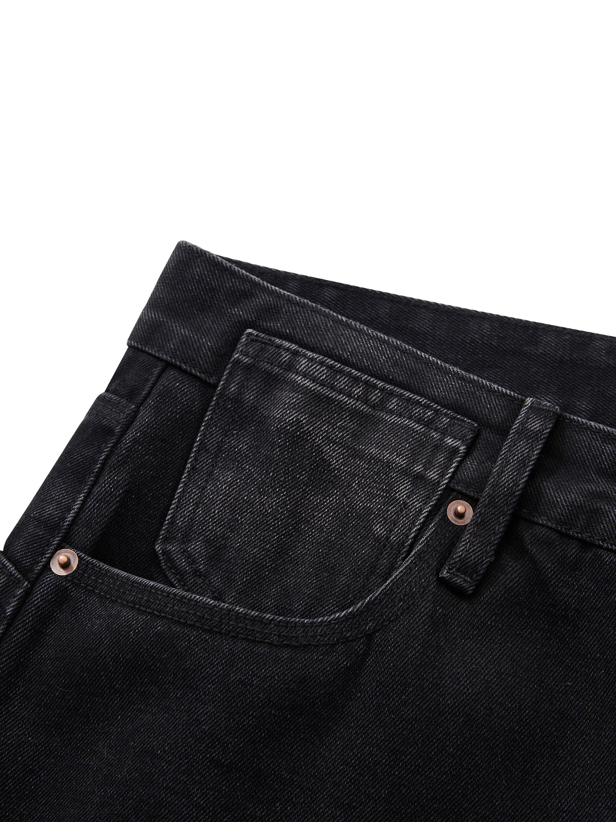 Men's Vintage Wash Wide Leg Jeans