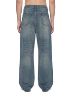 Men’s Vintage Wash Wide Leg Jeans