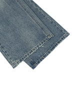 Men’s Vintage Wash Wide Leg Jeans