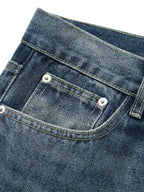 Men's Vintage Wash Denim Jeans
